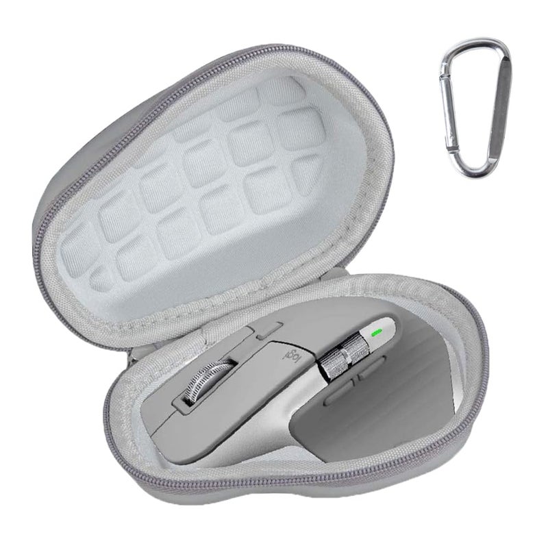 Anleo Travel Hard Case for Logitech MX Master 4 / Logitech MX Master 3S / 3 Wireless Mouse(Grey) - Image 1